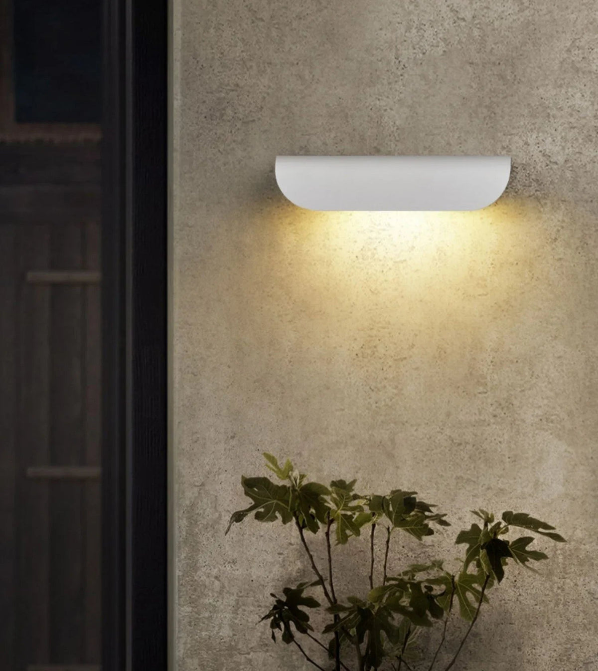 Bay Curved Garden Wall Light – detail 38