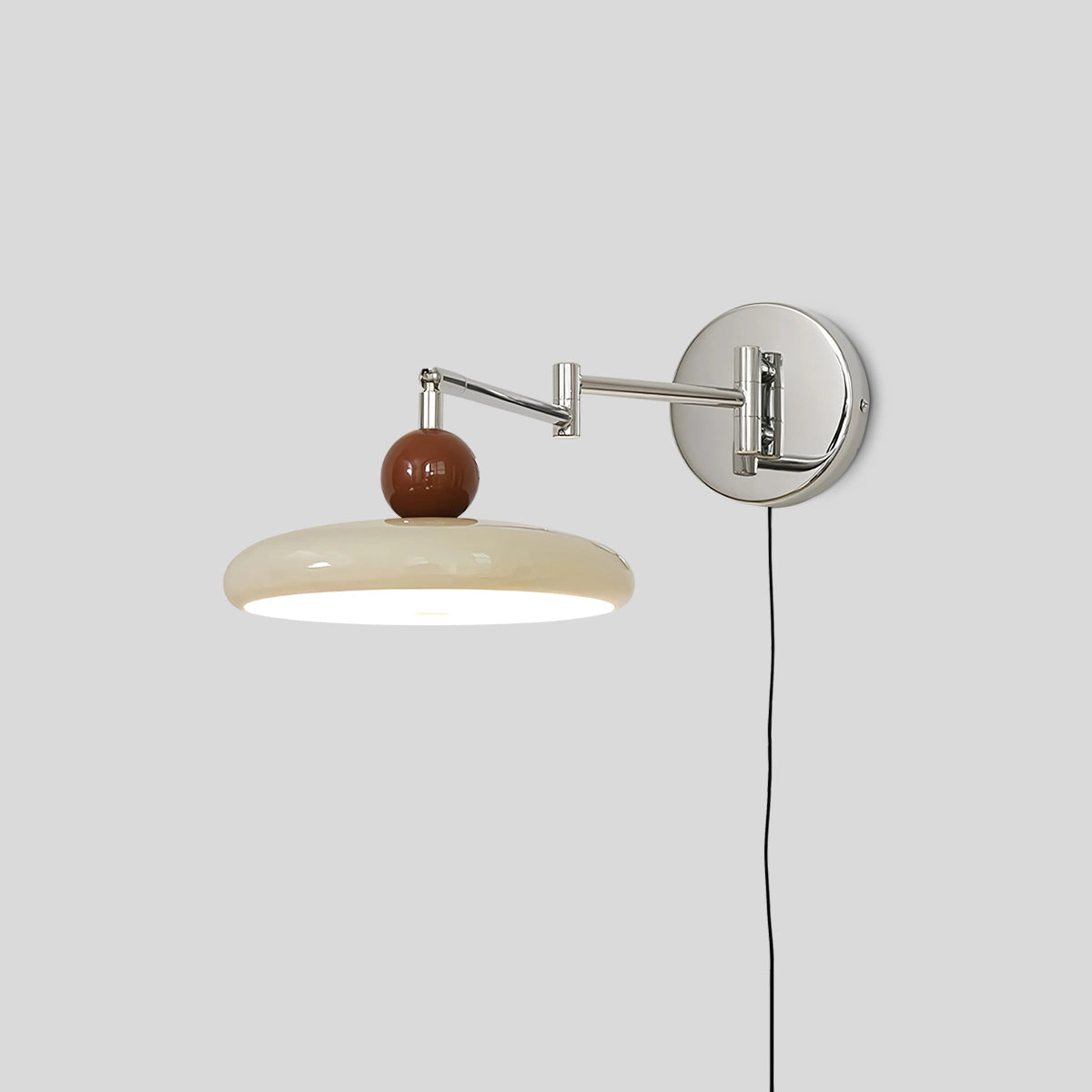 Lola Adjustable Arm Plug-in Wall Lamp – detail 3