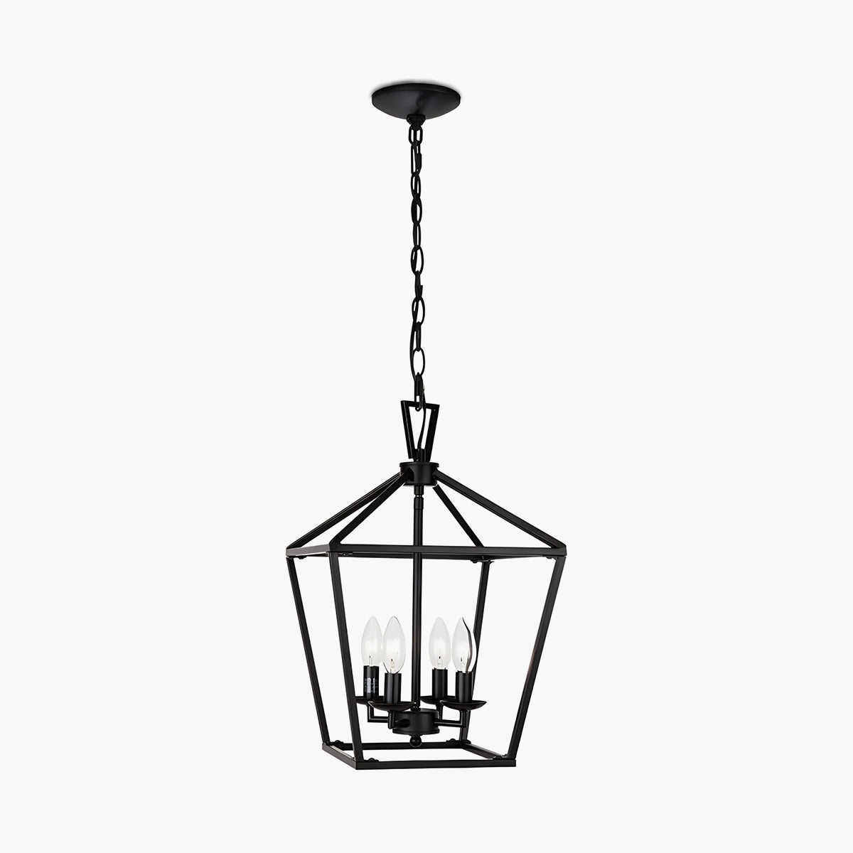 Bird Cage Iron Pendant Lamp for Dining Room