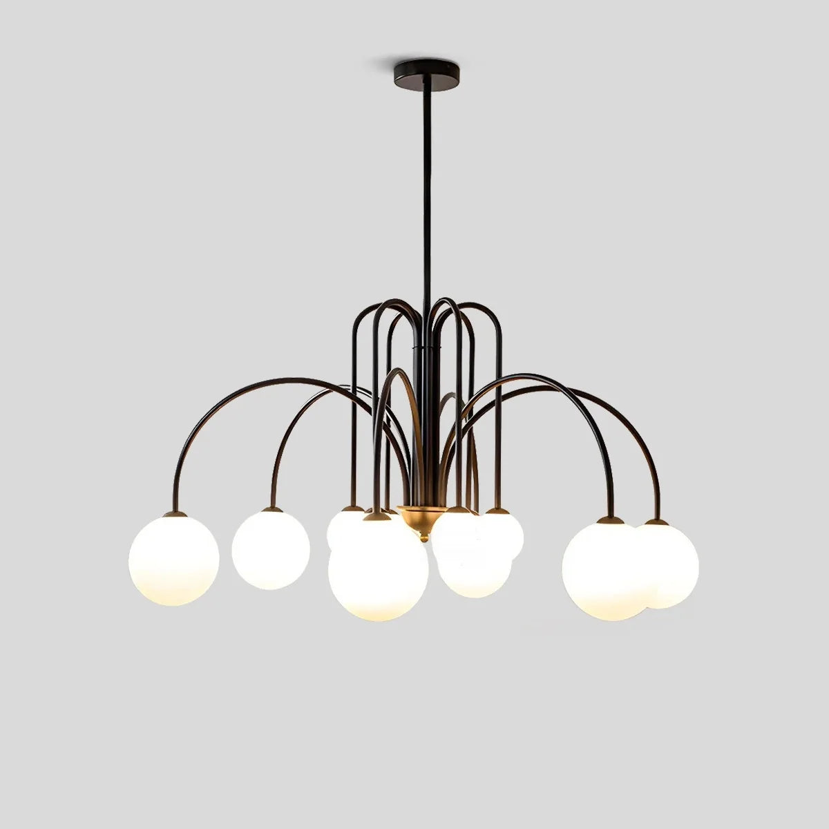 Avi Double Layer Glass Chandelier – Glass detail 14
