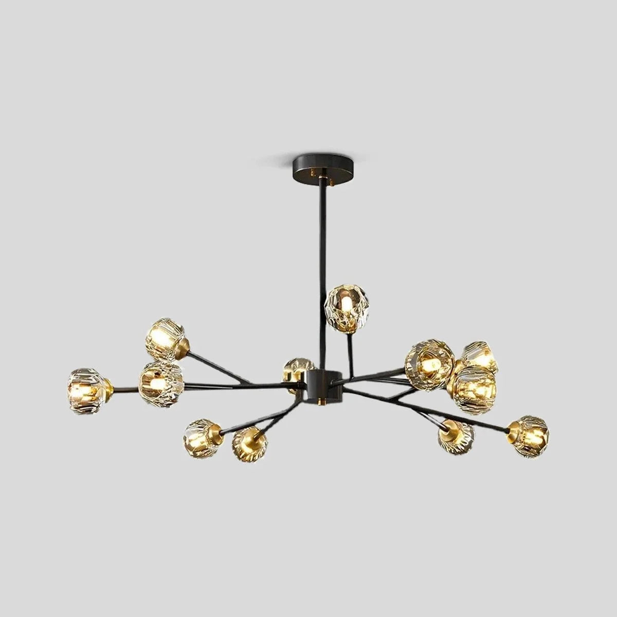Crystal Ball Round Cluster Chandelier – Crystal detail 35