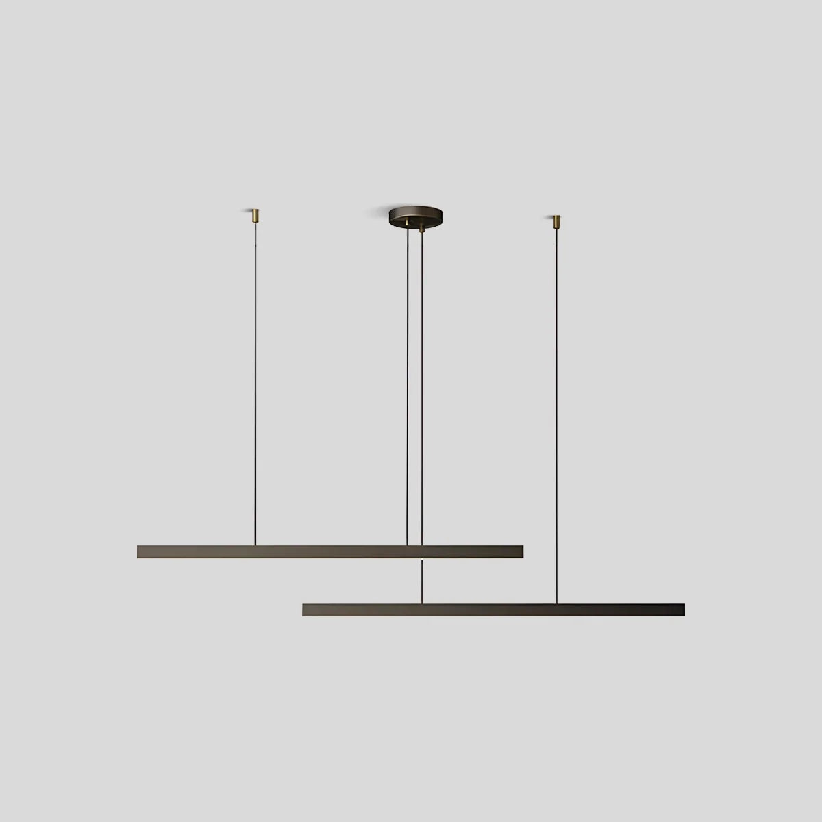 All Copper Minimalist Chandelier for Dining & Living Rooms – Copper detail 13