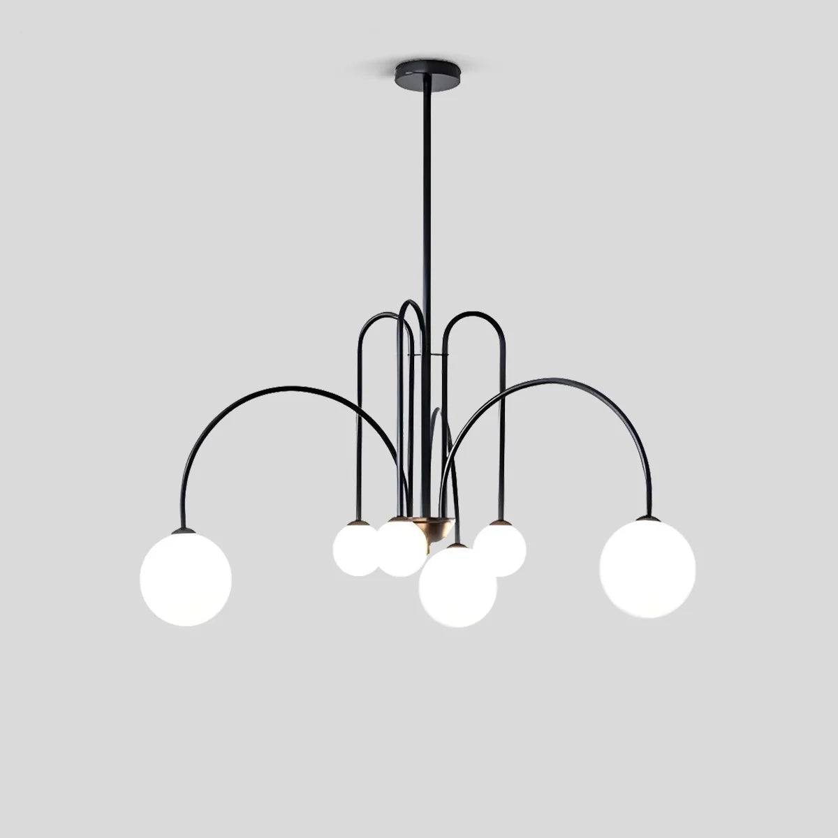 Avi Double Layer Glass Chandelier – Glass detail 3