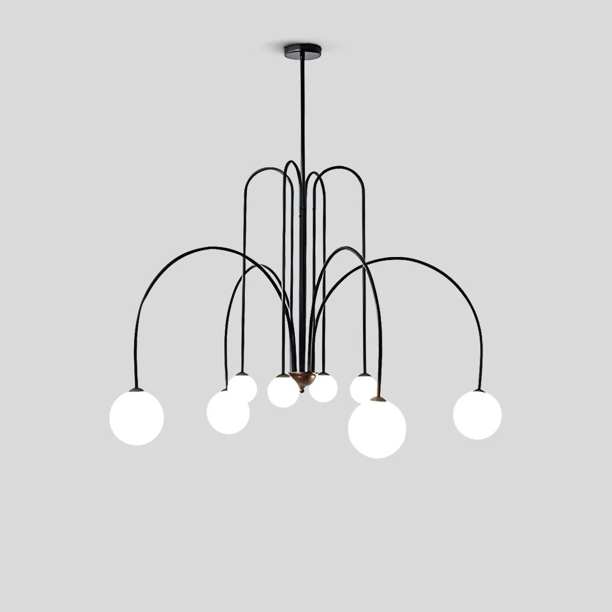 Avi Double Layer Glass Chandelier – Glass detail 10