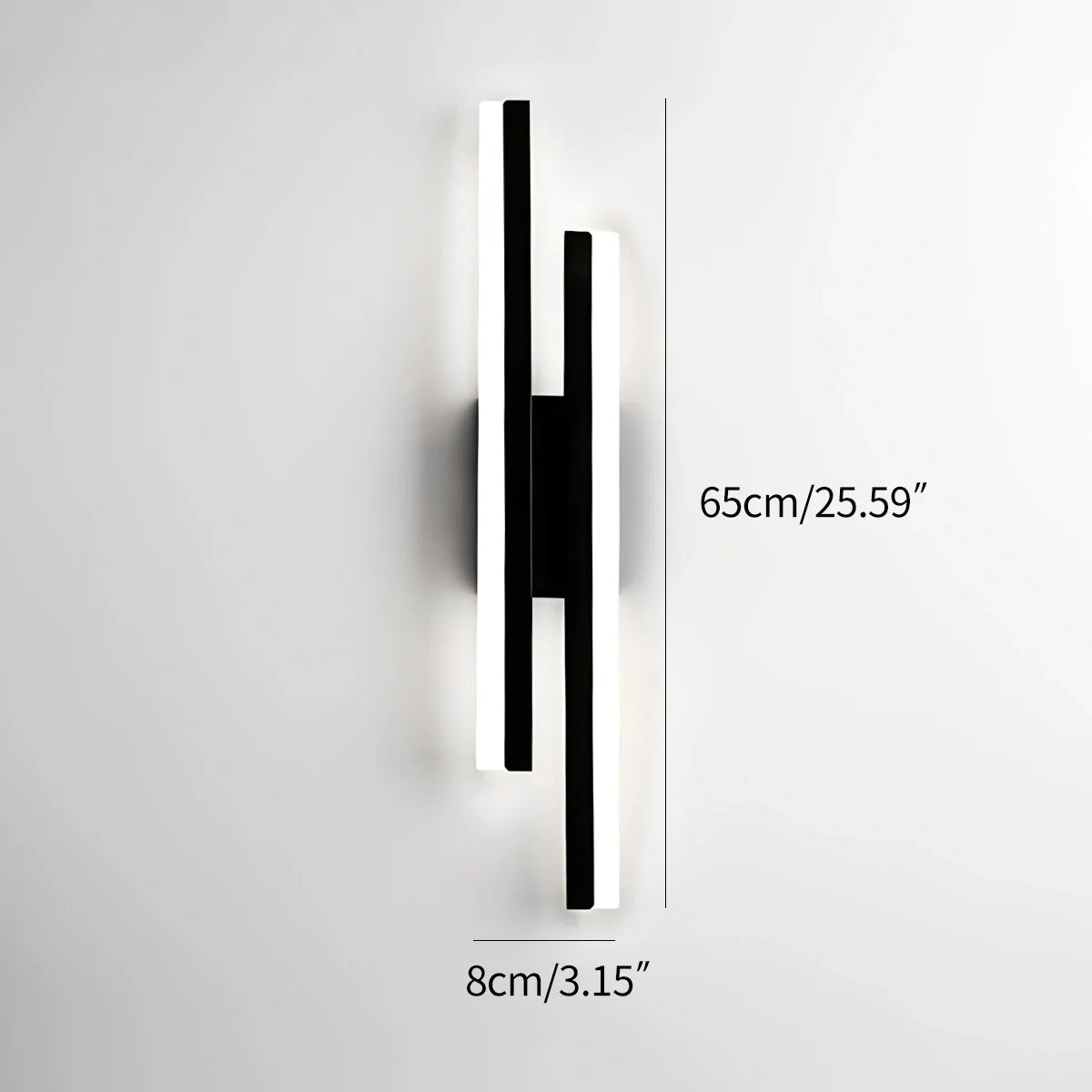 Alana Minimalist H-Shaped Wall Lamp – detail 4
