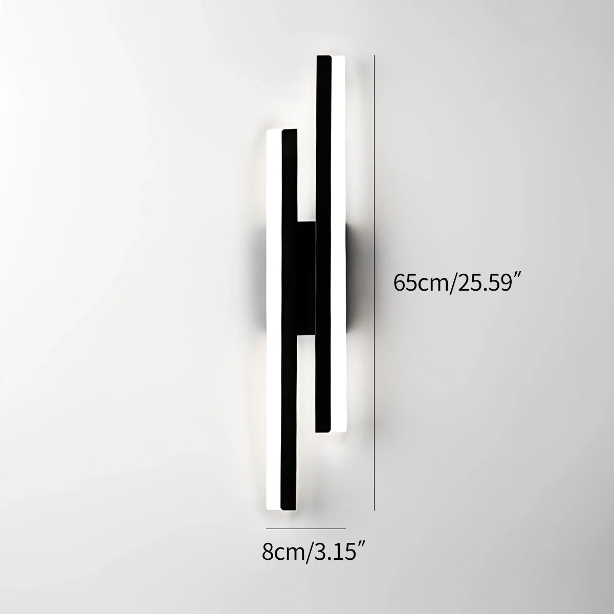 Alana Minimalist H-Shaped Wall Lamp – detail 13