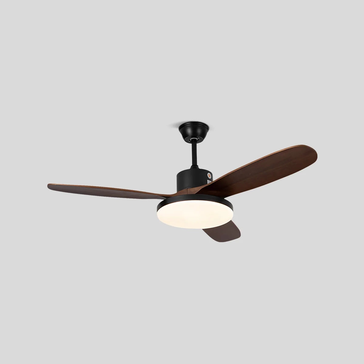 3 Wood Blade Ceiling Fan with Light – Wood detail 3