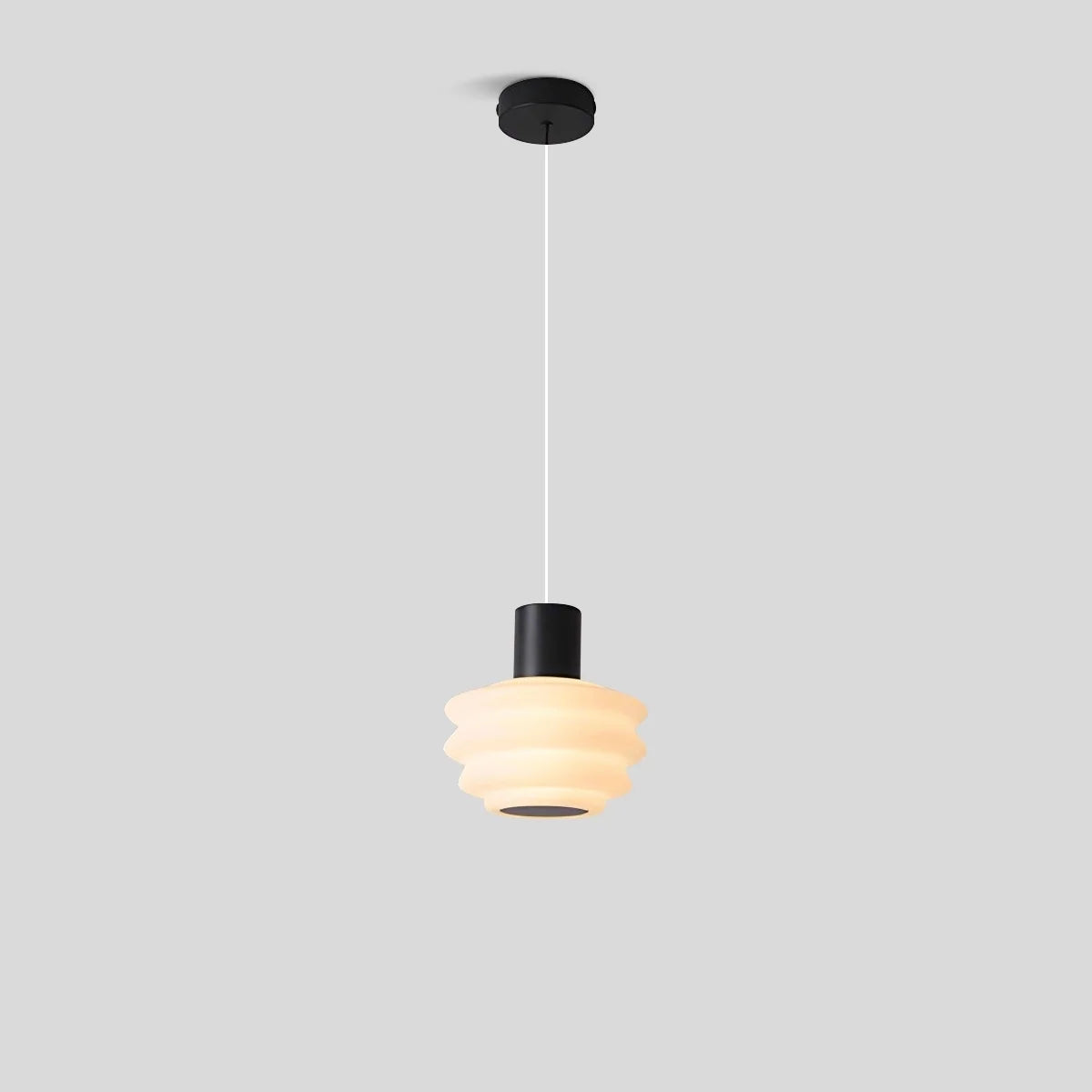 Nordic Cream Style LED Bedroom Small Pendant Light – detail 3