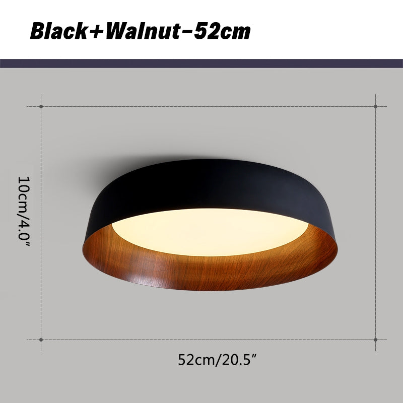 Nordic LED Alloy Ceiling Light for Bedroom – detail 15