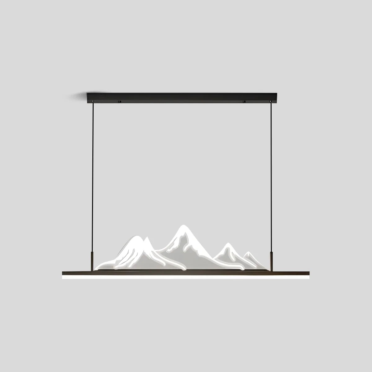 Designer Mountain Shape LED Pendant Light – detail 3