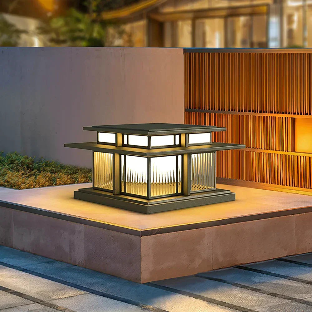 Boilyn Outdoor Pillar Acrylic Table Lamp – Acrylic detail 3