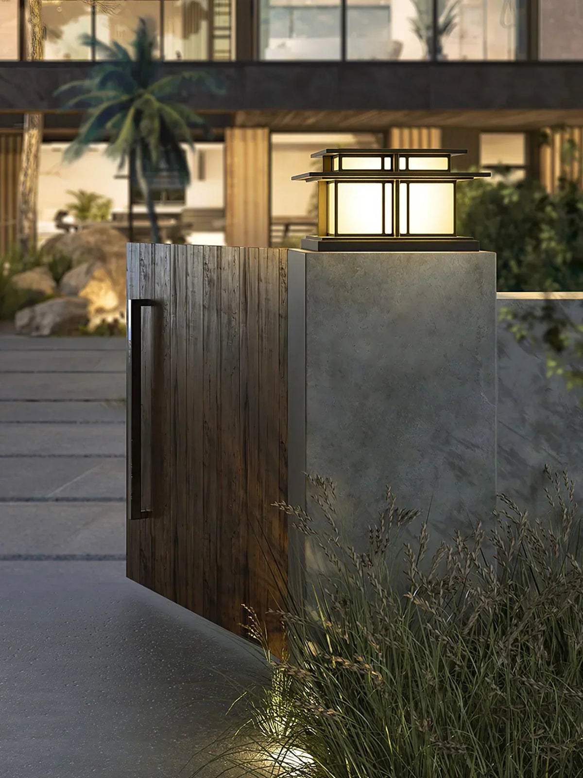 Boilyn Outdoor Pillar Acrylic Table Lamp – Acrylic detail 9