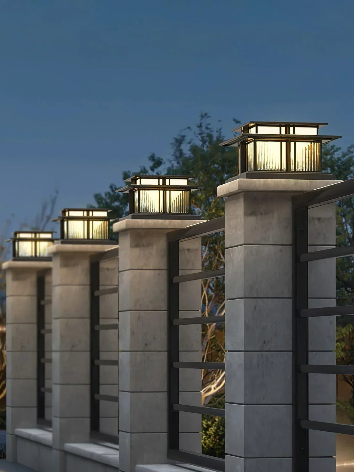 Boilyn Outdoor Pillar Acrylic Table Lamp – Acrylic detail 5