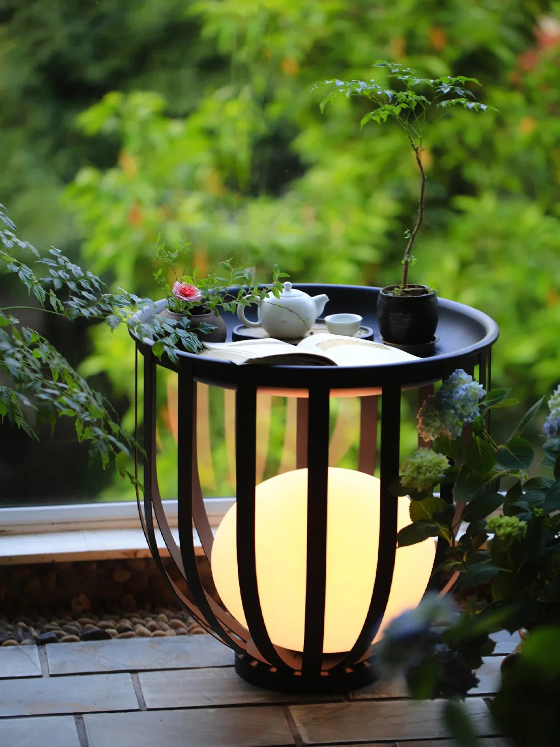 Bols Outdoor Garden Lamp Steel – Steel detail 21