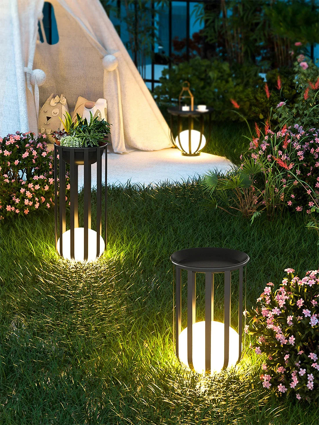 Bols Outdoor Garden Lamp Steel – Steel detail 26