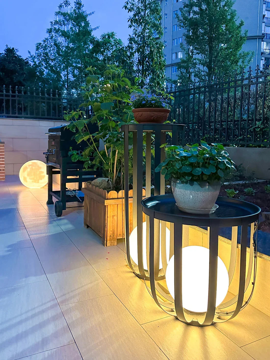 Bols Outdoor Garden Lamp Steel – Steel detail 31