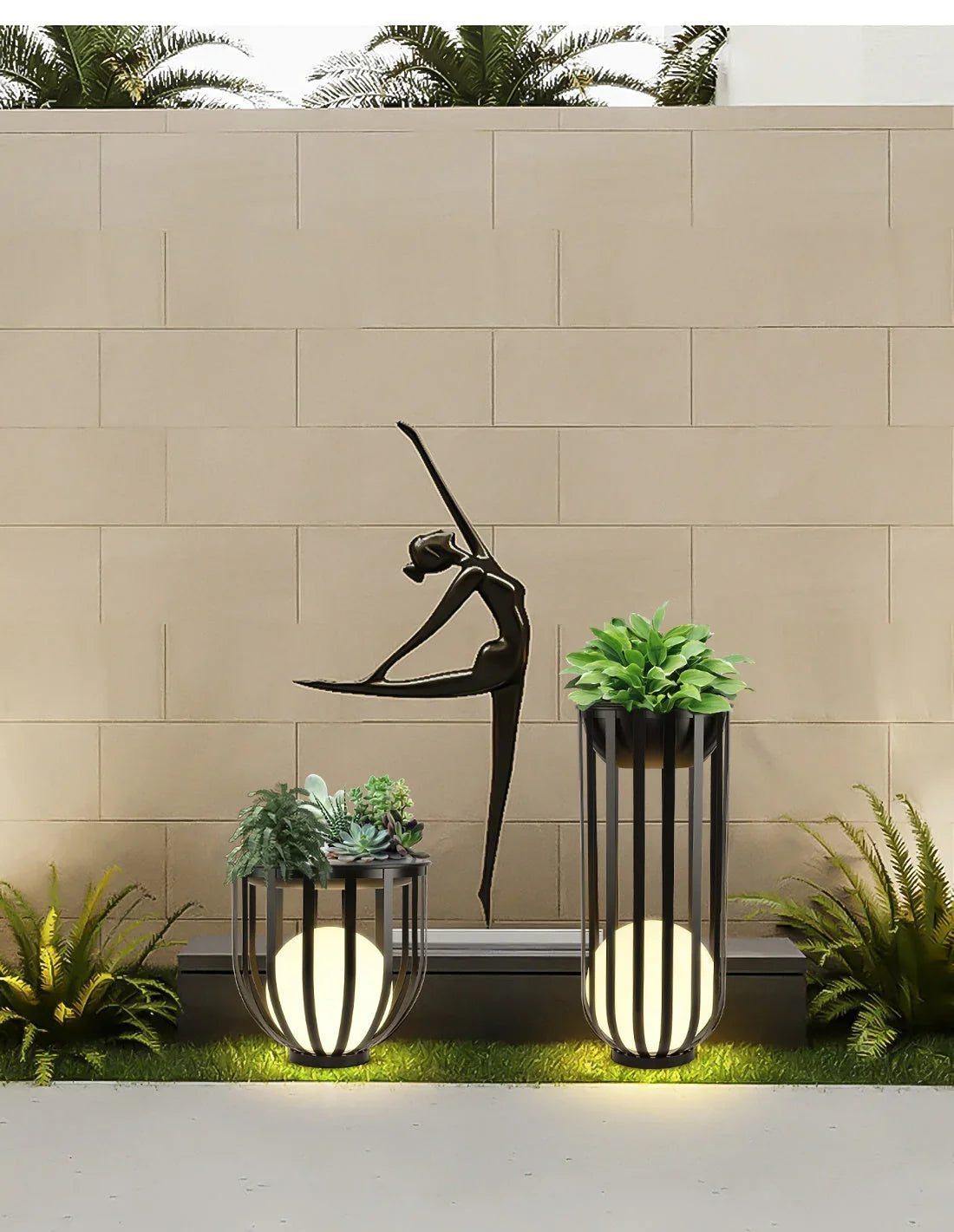 Bols Outdoor Garden Lamp Steel – Steel detail 44