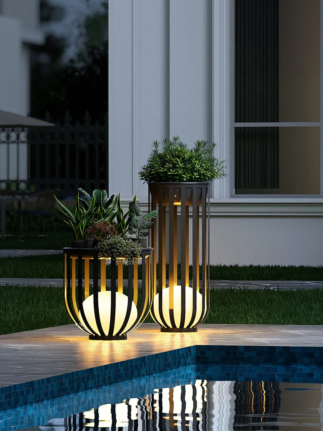 Bols Outdoor Garden Lamp Steel – Steel detail 47