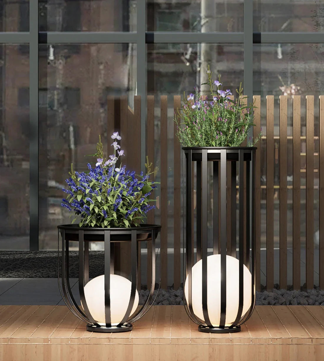Bols Outdoor Garden Lamp Steel – Steel detail 49