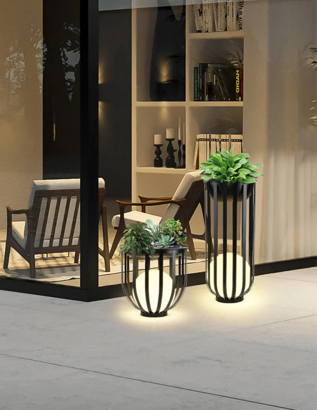Bols Outdoor Garden Lamp Steel – Steel detail 12