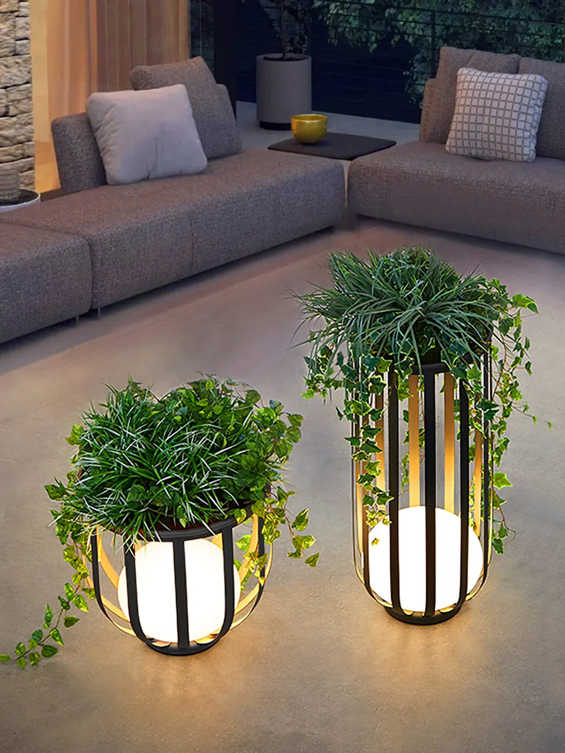 Bols Outdoor Garden Lamp Steel – Steel detail 14