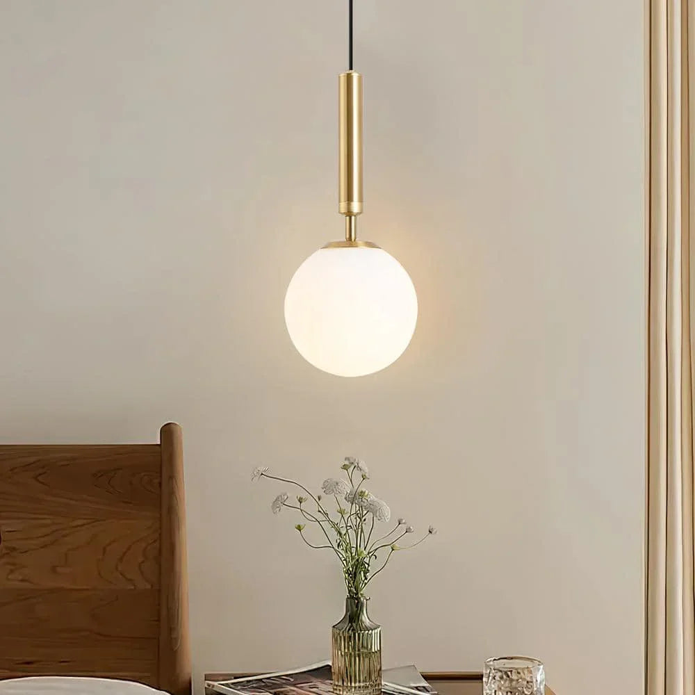 Round Bosso Alabaster Pendant Lamp – Alabaster detail 3