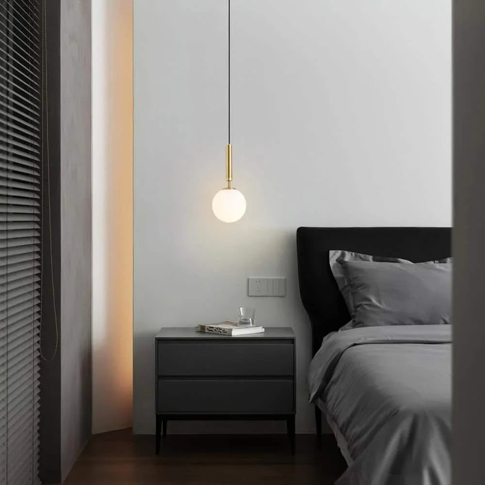 Round Bosso Alabaster Pendant Lamp – Alabaster detail 7