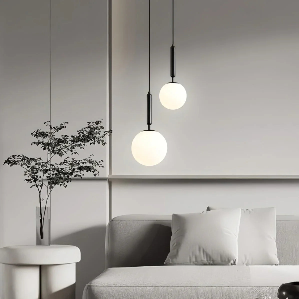 Round Bosso Alabaster Pendant Lamp – Alabaster detail 9