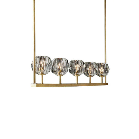 Boule De Cristal Linear Crystal Chandelier