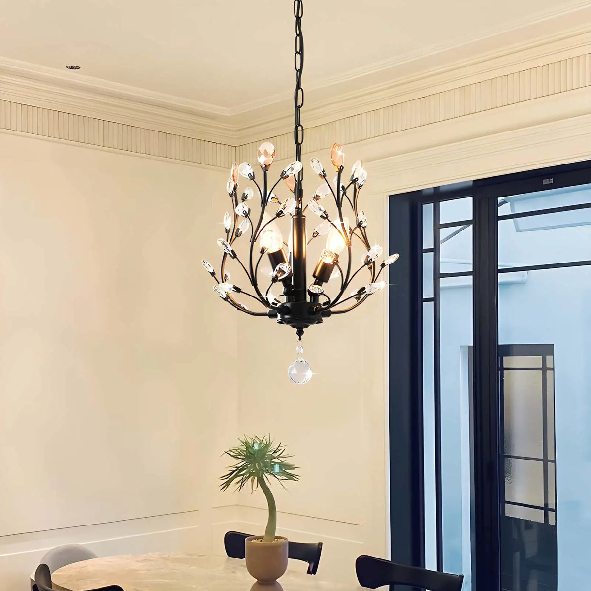 Branch Crystal Chandelier for Living Room – Crystal detail 7