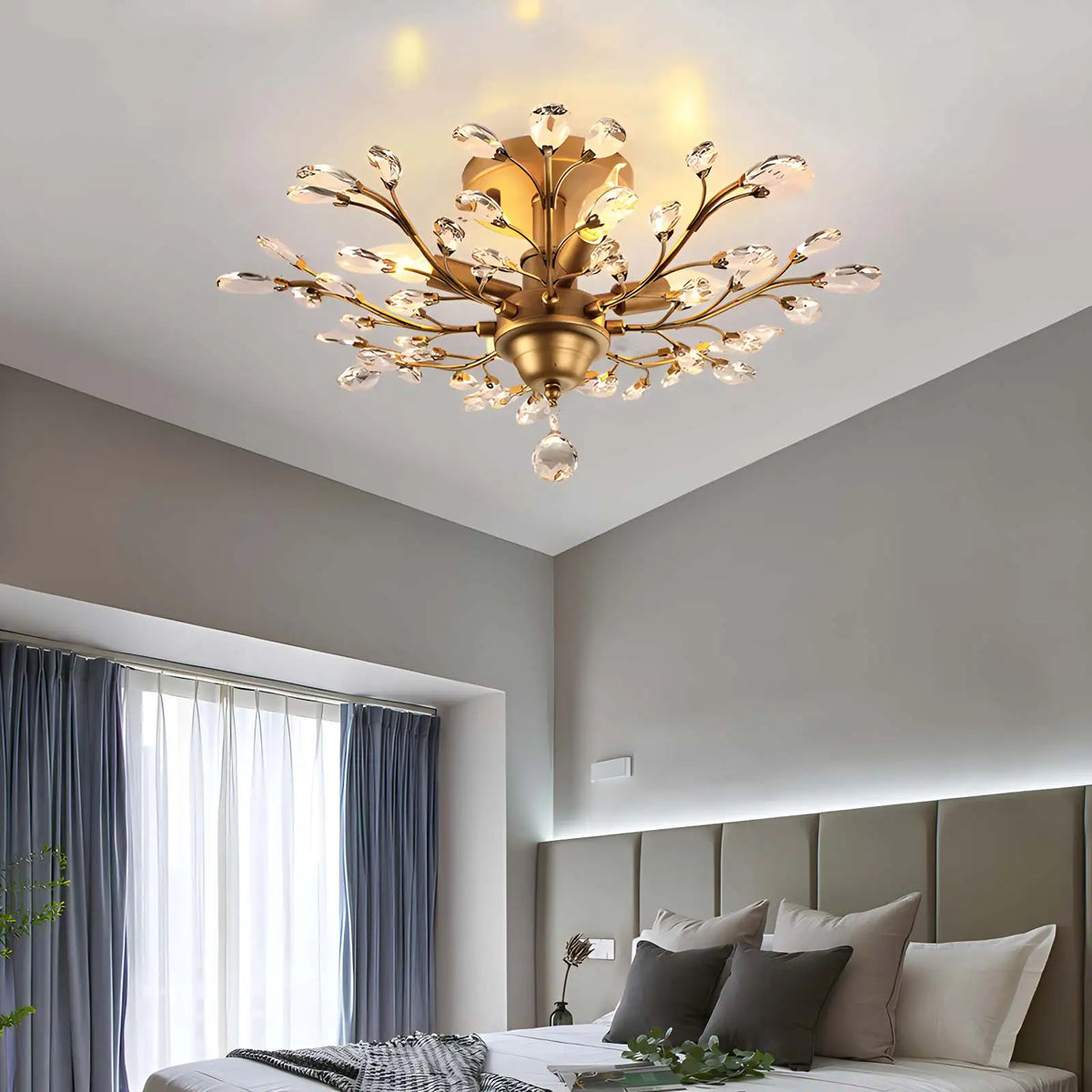 Branch Crystal Chandelier for Living Room – Crystal detail 23