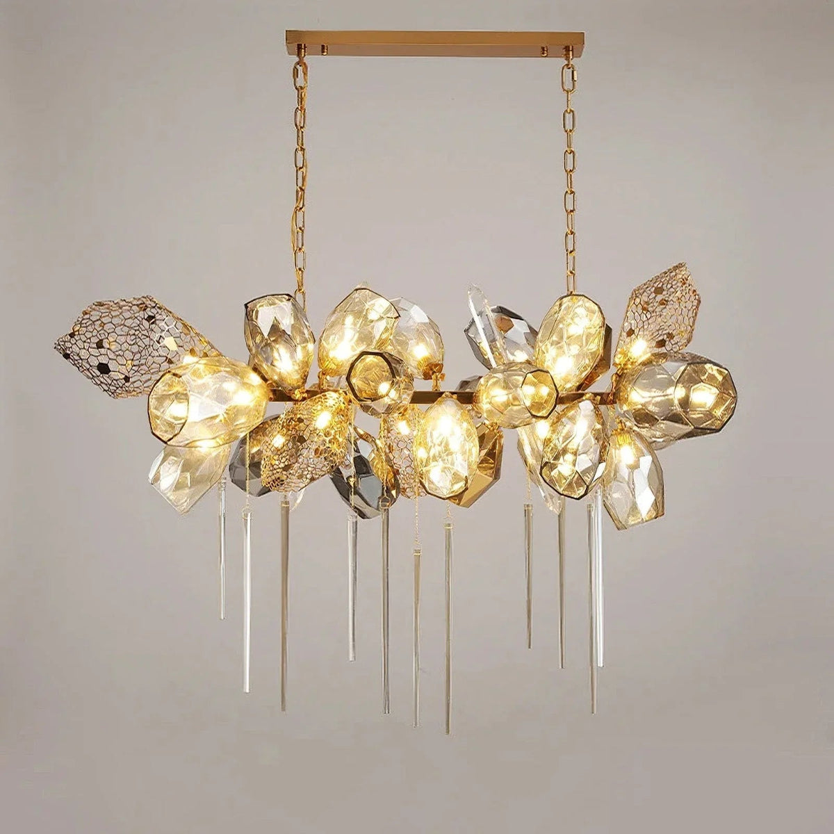Britannica Glass Chandelier Horizontal – Glass detail 37