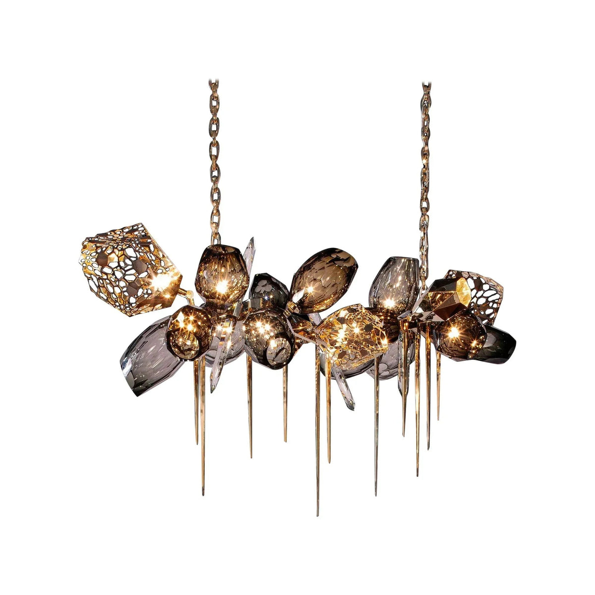 Britannica Glass Chandelier Horizontal – Glass detail 46