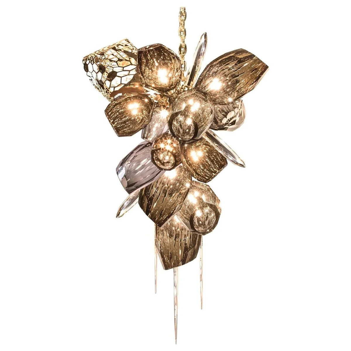 Britannica Glass Chandelier Horizontal – Glass detail 44