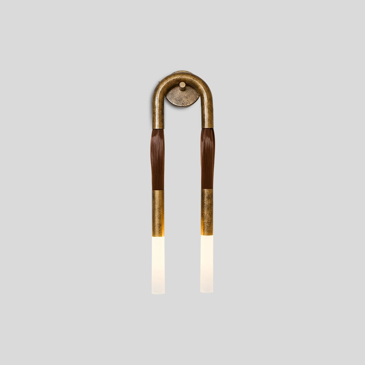 Horsehair U-Shaped Wall Lamp – detail 3