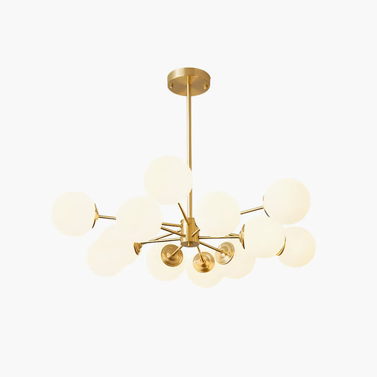 Melanie Glass Bubble Chandelier
