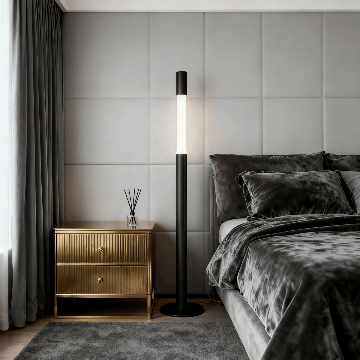 Modern Minimalist Liftable Floor Lamp