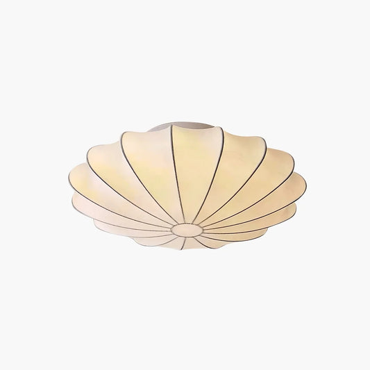 Modern Silk Lantern Ceiling Light for Bedroom