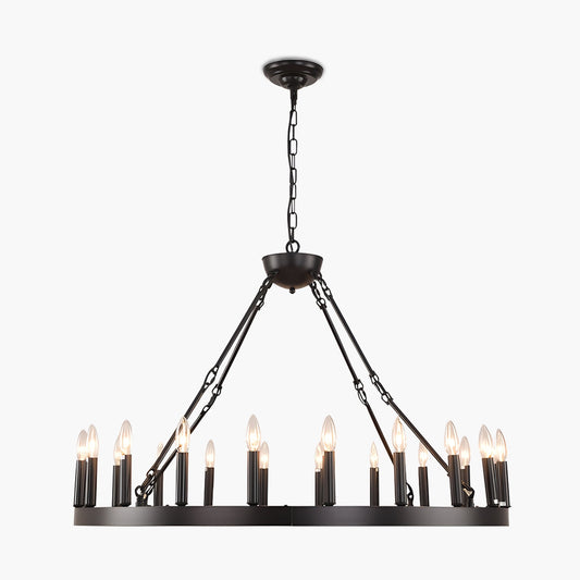 Candle Shaped Chandelier for Dining Room