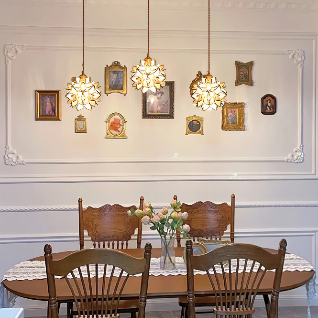 Capiz Pendant Lamp for Dining Table – detail 11
