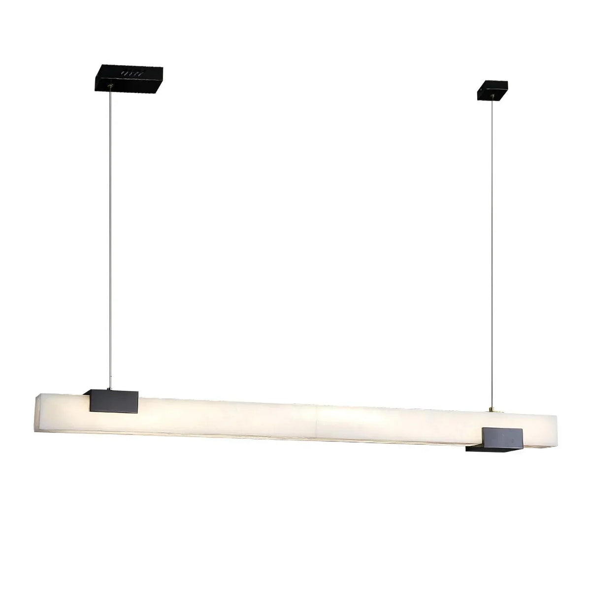 Cary Alabaster Strip Pendant Light – Alabaster detail 27