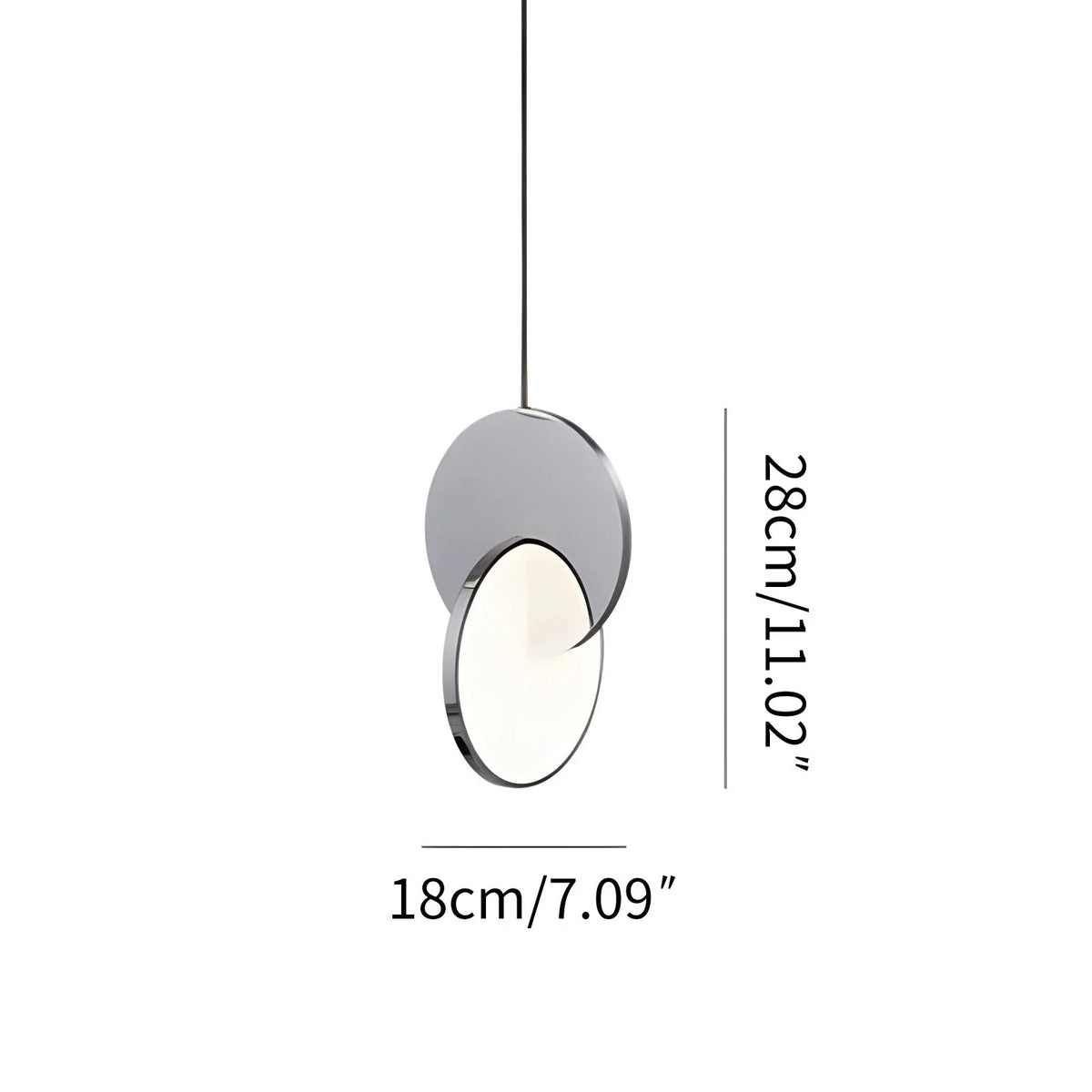 Minimalist LED Pendant Light for Living Room Kitchen – detail 4