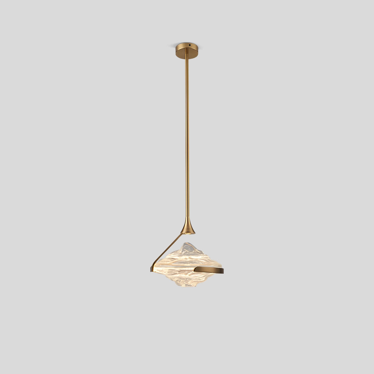 Modern Hill Glass Pendant Light – Glass detail 11