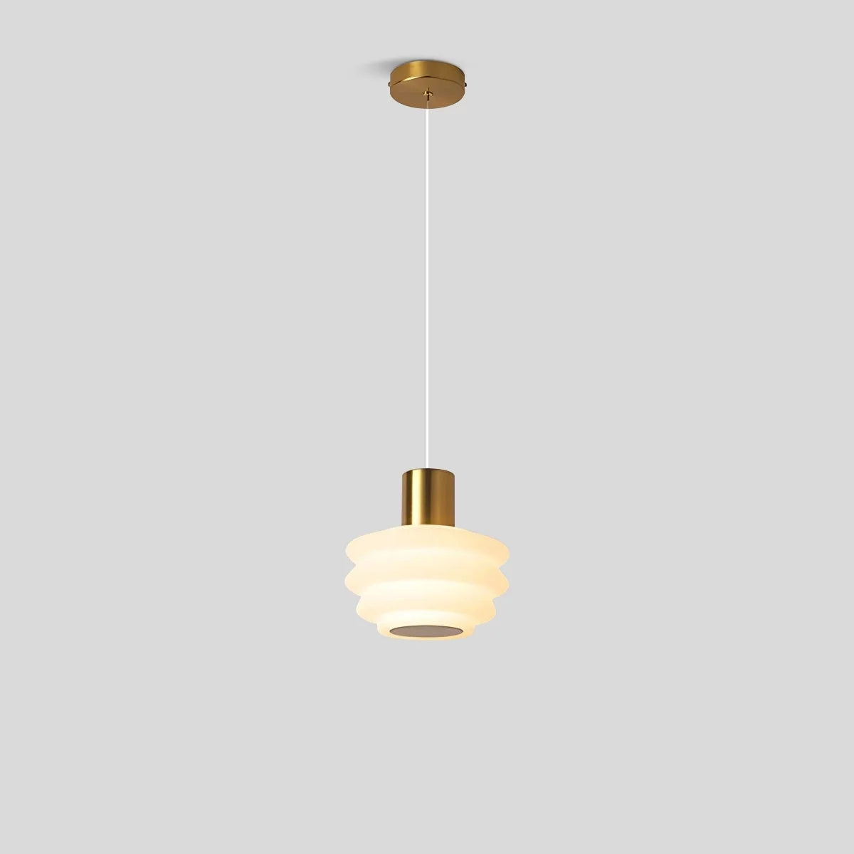 Nordic Cream Style LED Bedroom Small Pendant Light – detail 14