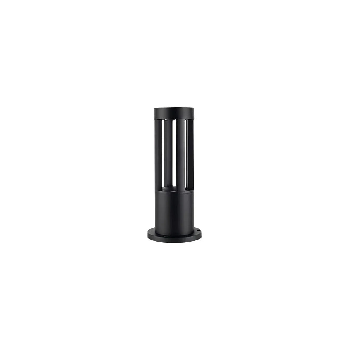 Cylindrical Black Garden Outdoor Light – detail 16