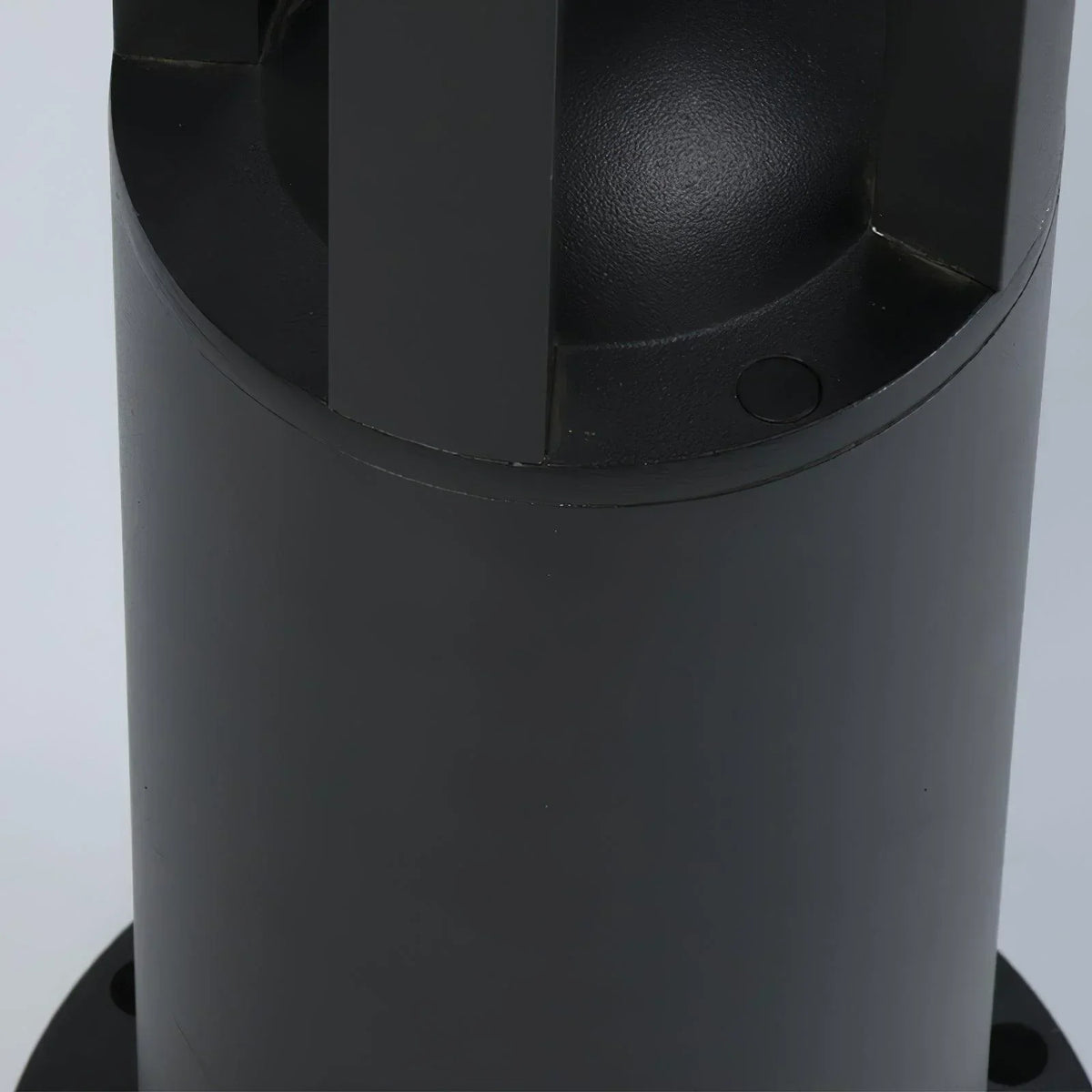 Cylindrical Black Garden Outdoor Light – detail 13