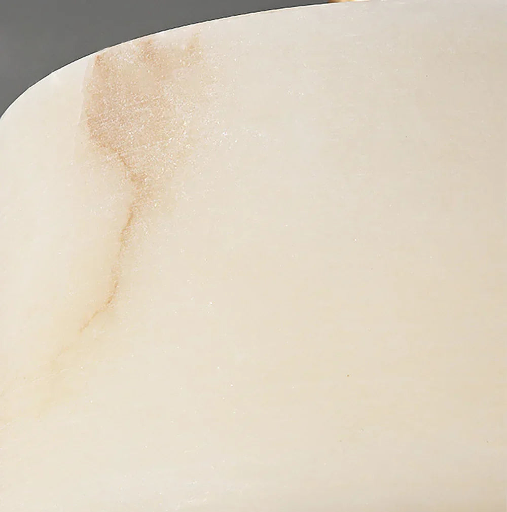 Cylindrical Alabaster Pendant Light – Alabaster detail 21