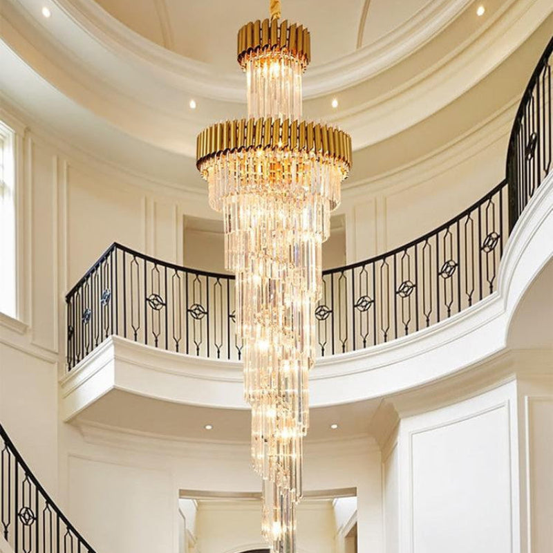 Cyrus Multiple Tier Crystal Chandelier – Crystal detail 8