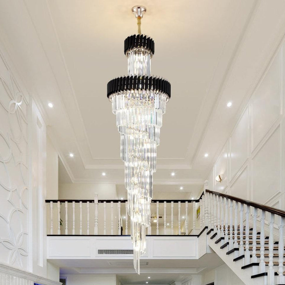 Cyrus Multiple Tier Crystal Chandelier – Crystal detail 10