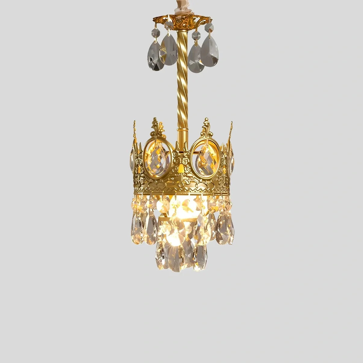 French Retro Crystal Chandelier for Dining Room – Crystal detail 3